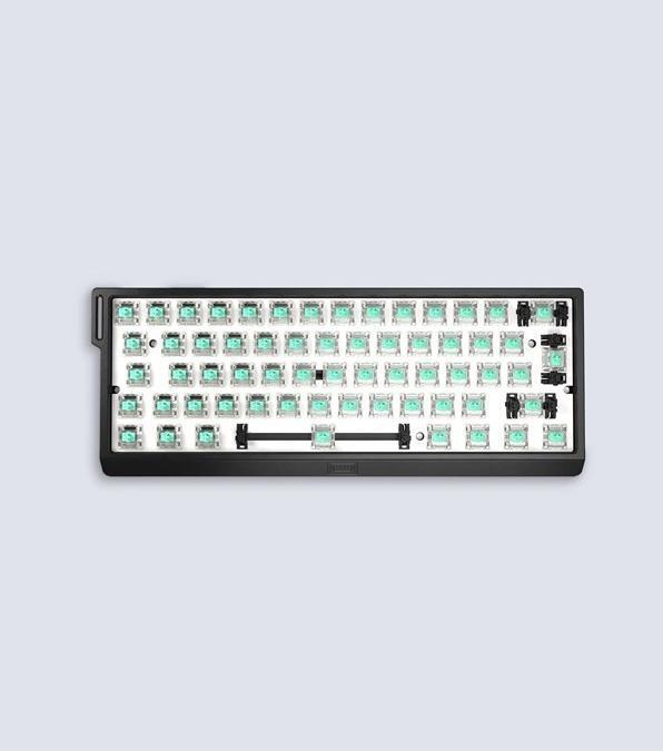 Produktbild Wooting 60HE+ - ISO - No Keycaps - Linear60 (Rev1) - Gaming Tastatur - Uden Numpad - Universal - Sort (Barebone)