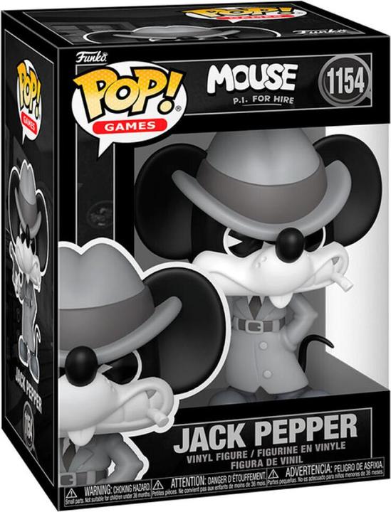 Image du produit Funko POP Mouse: P.I. For Hire Jack Pepper