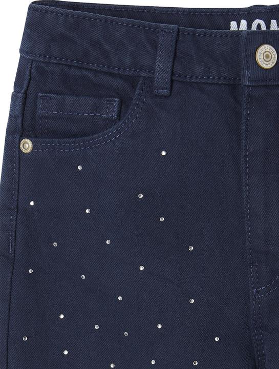 Image du produit Vertbaudet Mädchen Mom-Fit-Hose mit Strass (86)