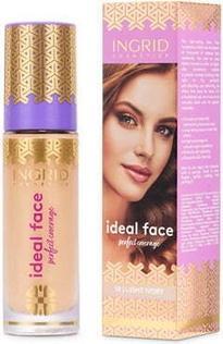 Actual product image INGRID Ideal Face Make Up Foundation podkład kryjący 010 Light Ivory 35ml (010 Light Ivory)