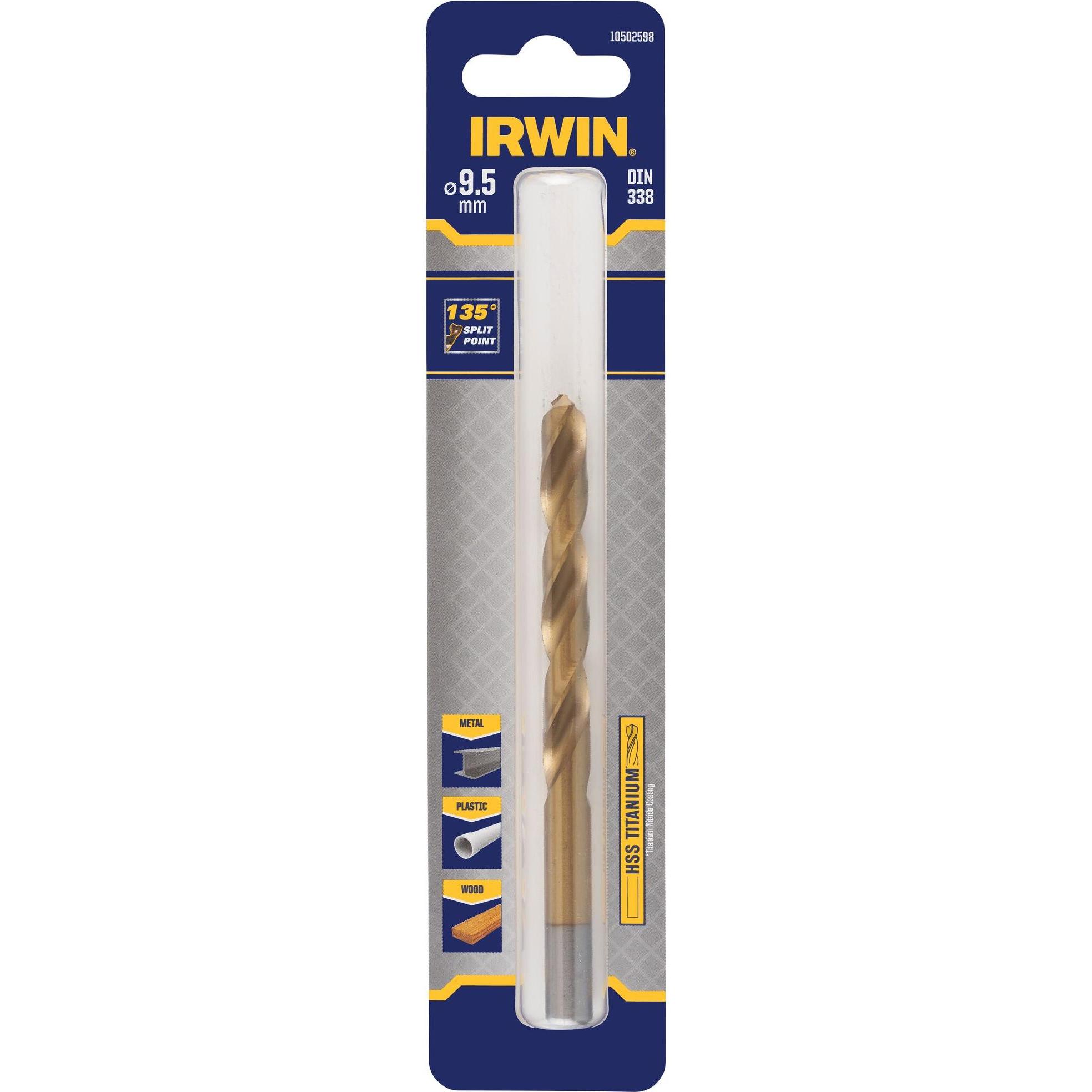 Irwin, Bohrereinsatz, Metallbohrer (9,5 Millimeter)