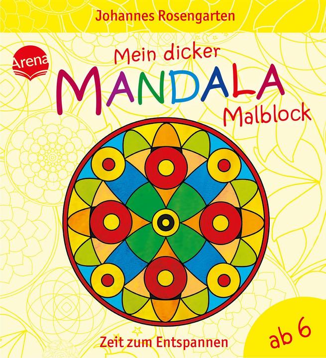 My thick mandala coloring book