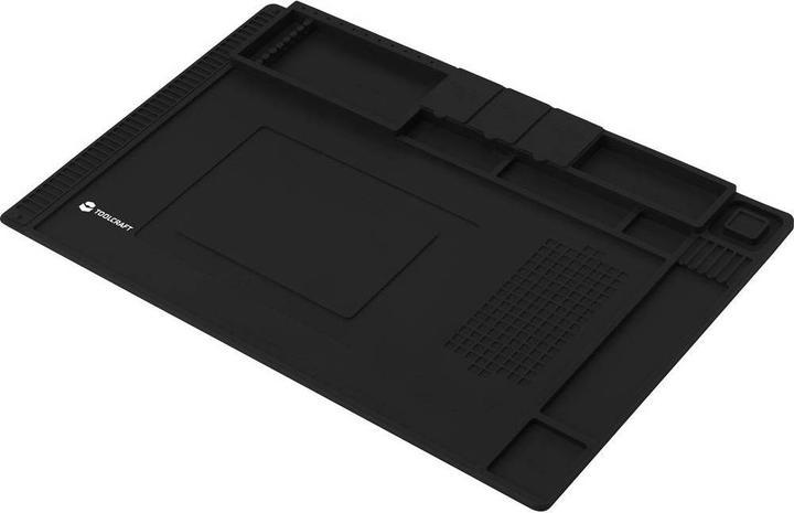 Actual product image Toolcraft Shelf Heat-resistant table pad, soldering pad, silicone pad