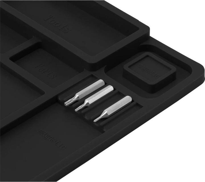 Actual product image Toolcraft Shelf Heat-resistant table pad, soldering pad, silicone pad