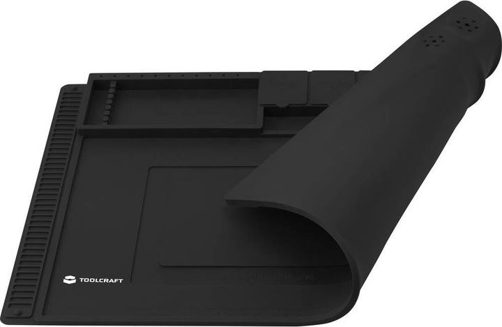 Produktbild Toolcraft Hitzefeste Tischunterlage, Lötunterlage, Silikonunterlage