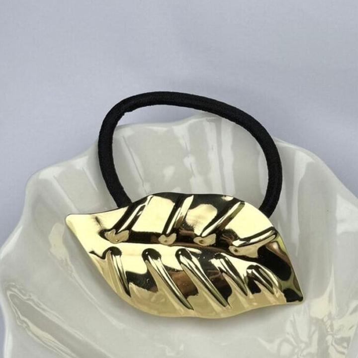 Image du produit Avizar Haargummi mit geformtem Blatt (Élastiques à cheveux)