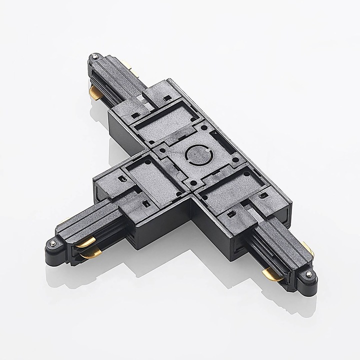 Image du produit Lindby Connecteur en T pour système monophasé, noir