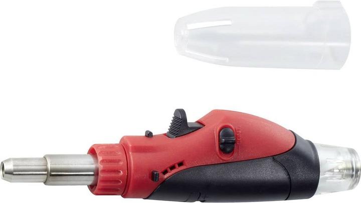 Actual product image Toolcraft 27pcs. heat shrink tubing set with 1300 °C mini hot gas torch