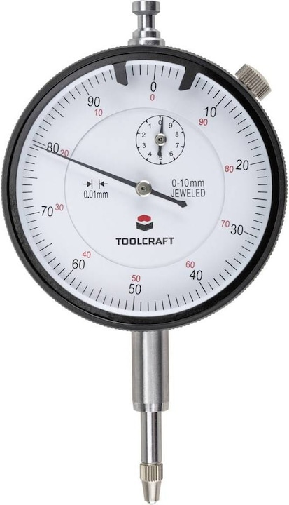 Actual product image Toolcraft Dial gauge, shockproof, 0 - 10 mm