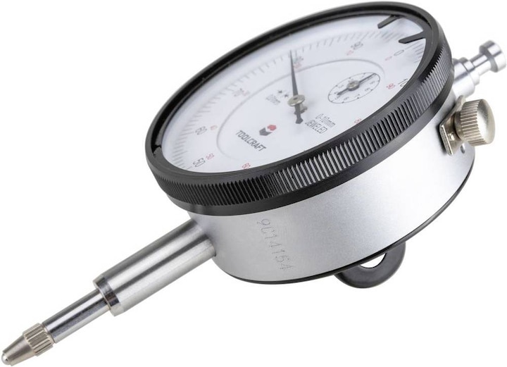 Actual product image Toolcraft Dial gauge, shockproof, 0 - 10 mm