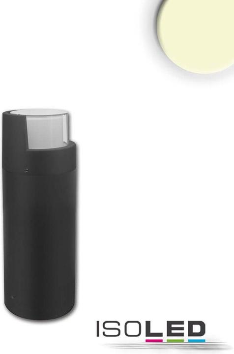 Image du produit Isoled Borne d'éclairage LED Type3, 30cm, 6W, noir sable, blanc chaud (430 lm, IP54)