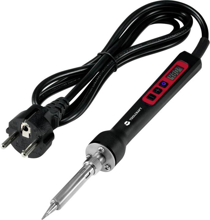 Immagine prodotto Toolcraft Saldatore 250 - 480 °C con display LCD, 80 W (Punta di saldatura)