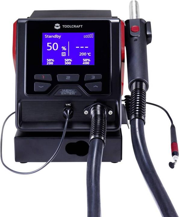Actual product image Toolcraft Soldering / desoldering station TPS 800 digital 1000 W 100 to 480 °C