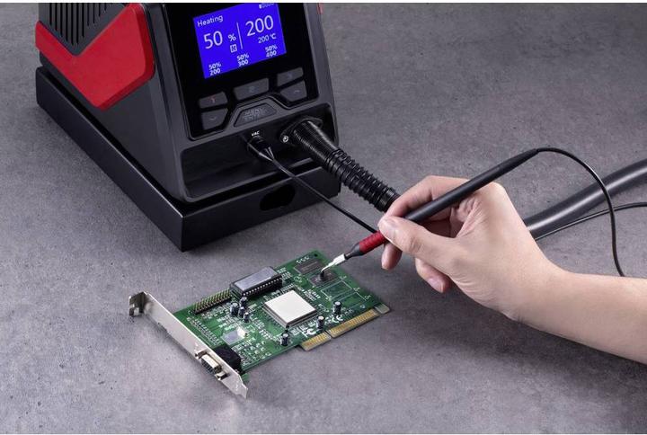 Actual product image Toolcraft Soldering / desoldering station TPS 800 digital 1000 W 100 to 480 °C