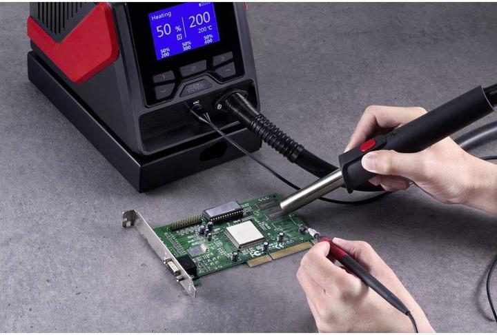 Actual product image Toolcraft Soldering / desoldering station TPS 800 digital 1000 W 100 to 480 °C