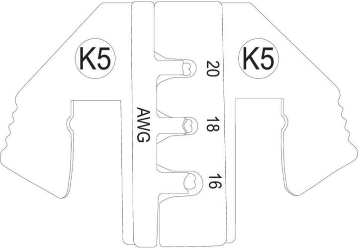 Produktbild Toolcraft Quetschbereich AWG: 16 bis 20 awg (50.60 mm)