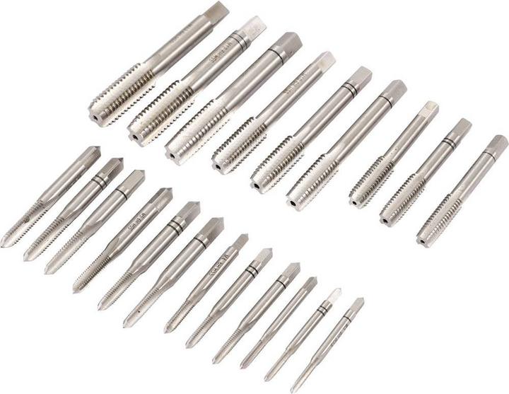 Image du produit Toolcraft 21TLG.HSS Jeu de tarauds à main M3 - M12