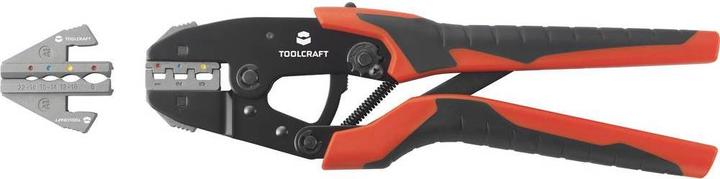 Produktbild Toolcraft Crimpzangen-Set 168teilig für Schrumpf- und Pressverbinder 0.5 - 8 mm² mit auswechselbaren (380 mm)