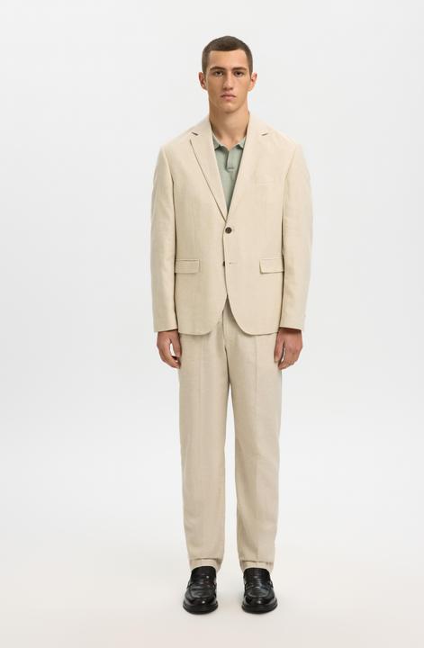 Immagine prodotto Selected Slhmattis Ss Linen Blend Open Polo Noos (M)