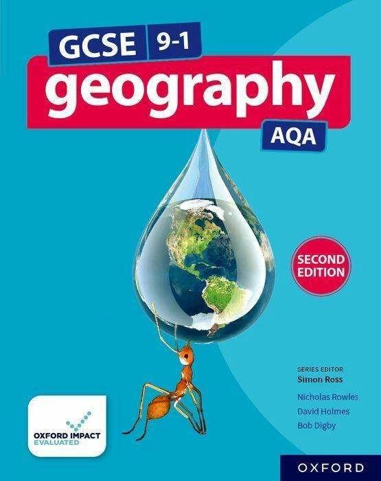 Image du produit Oxford GCSE 9-1 Geography AQA: Student Book Second Edition (Anglais, Nicholas Rowles, Simon Ross, Bob Digby, David Holmes, 2022)