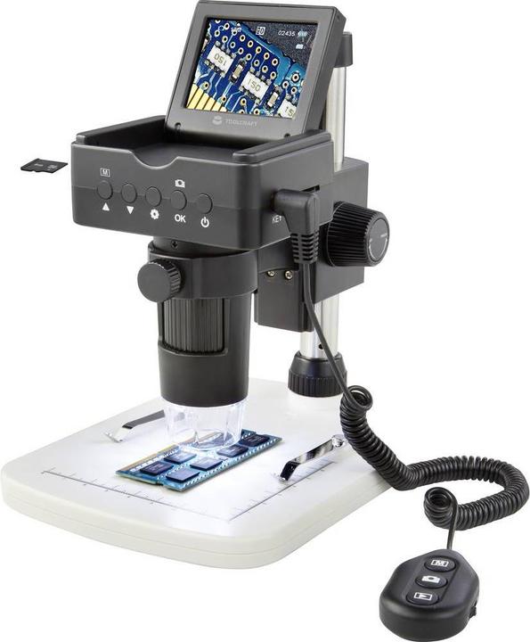 Actual product image Toolcraft USB microscope