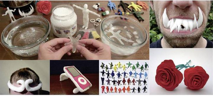 Actual product image Reely Polymorph modelling beads