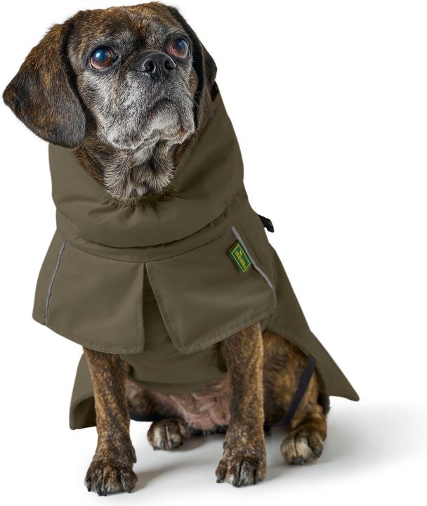 Immagine prodotto Hunter Cappottino Nordby Pug & Fr Bulldog 40, oliva - (203506) (40, Accappatoio per cani)
