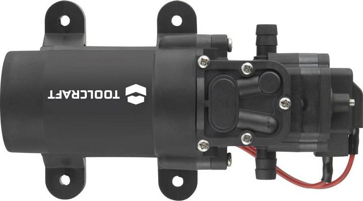 Image du produit Toolcraft Pompe à eau sous pression basse tension 12 V, 258 l/h (Pompe à eau domestique)