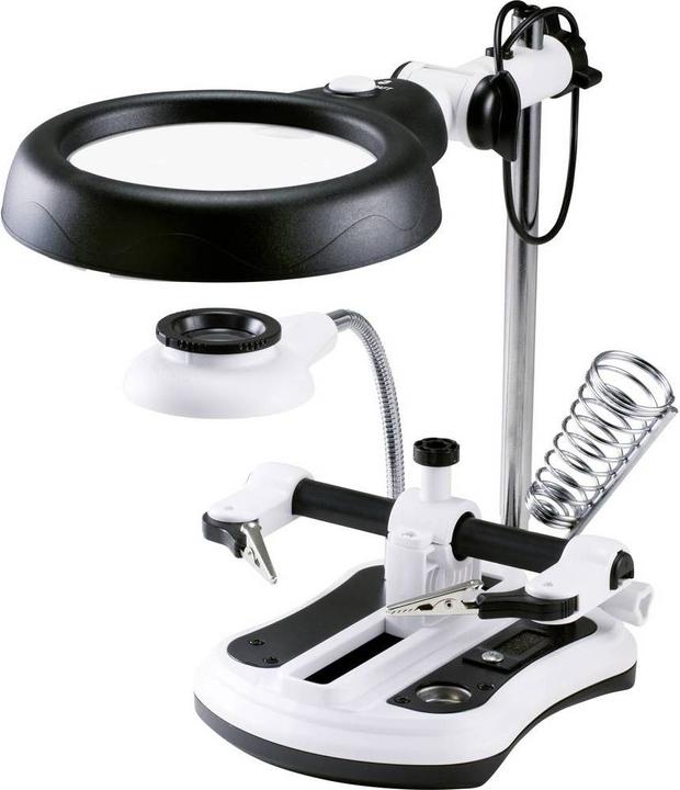 Produktbild Toolcraft LED-Lupenleuchte helligkeit auf zwei Ebenen