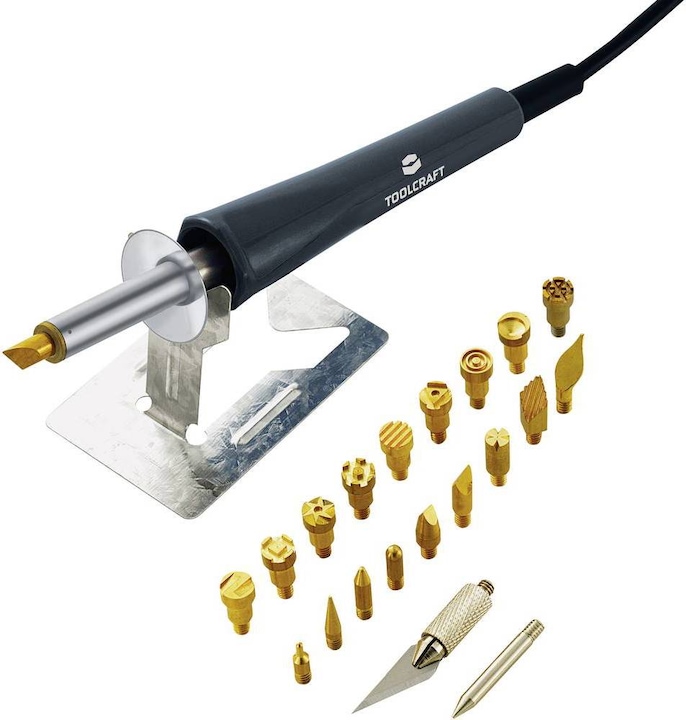 Immagine prodotto Toolcraft Set di ferri da stiro per il marchio 24 pezzi