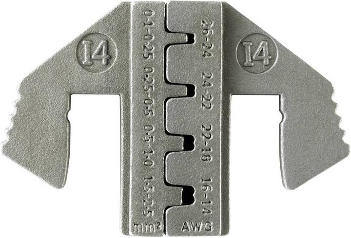 Image du produit Toolcraft Plage de sertissage des fiches plates : 0,1 à 2,5 mm². (34.10 mm)