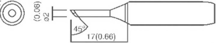 Actual product image Toolcraft Soldering tip (Soldering tip)