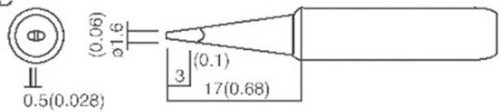 Produktbild Toolcraft Lötspitze (Lötspitze)