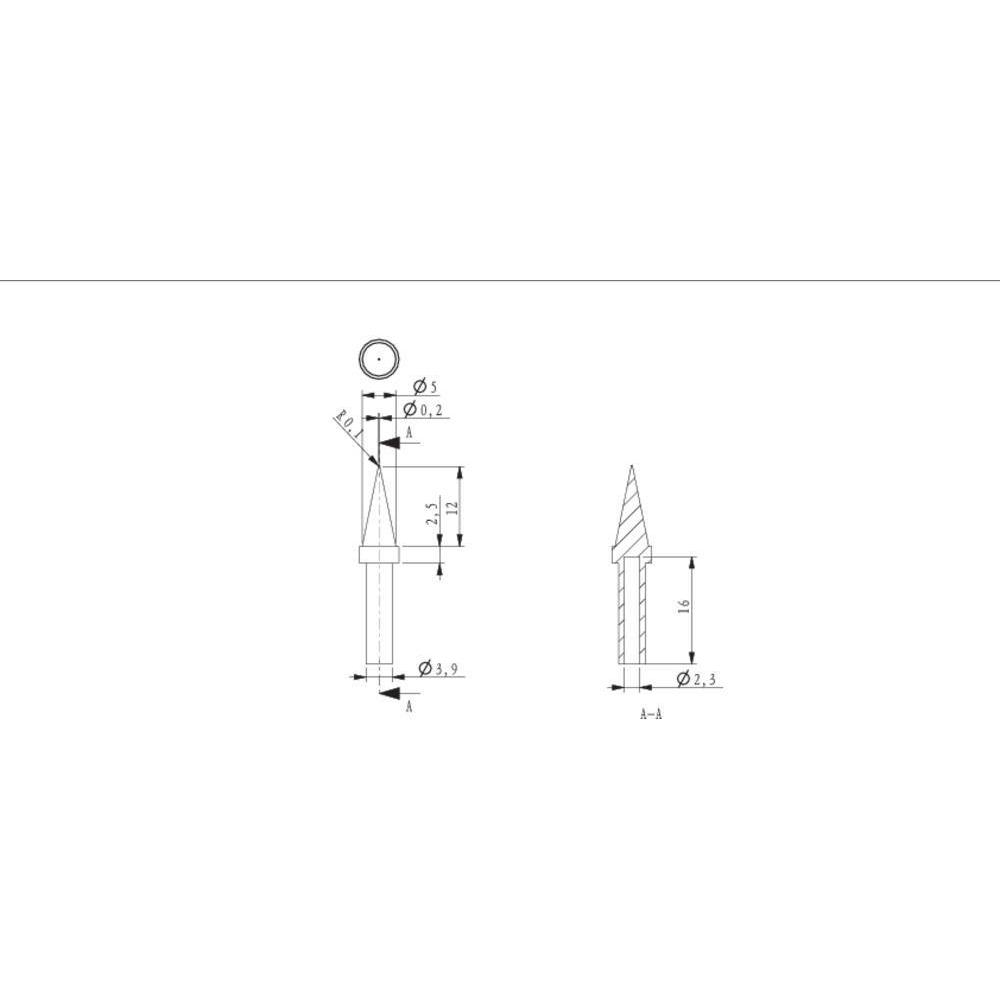 Thumbnail - Toolcraft Lötspitze Bleistiftform 0.2 mm (Lötspitze), Lötgerät Zubehör