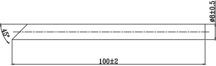 Productafbeelding Toolcraft Vervangingssoldeerstift voor de Tiffany soldeerbout (Soldeerstift)