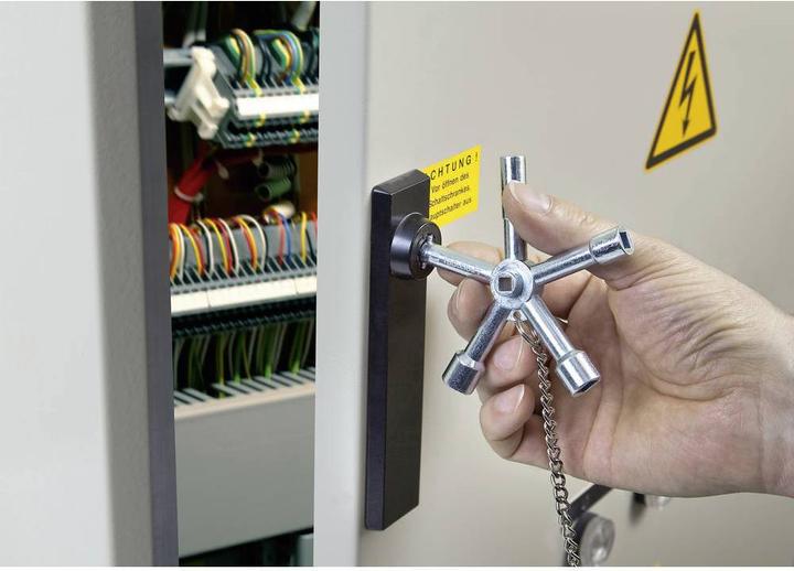 Produktbild Toolcraft Schaltschrankschlüssel