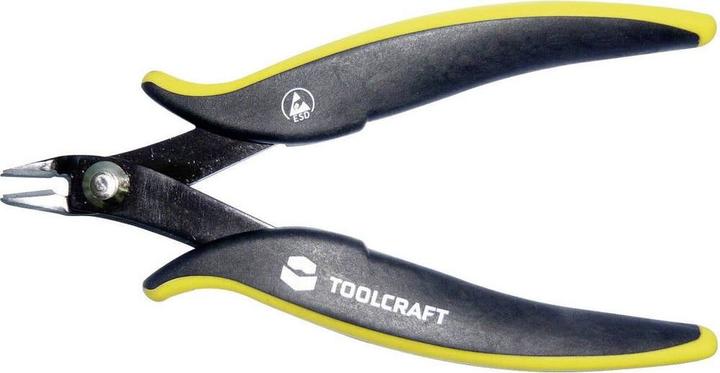 Actual product image Toolcraft ESD electronics crimping pliers (128 mm)