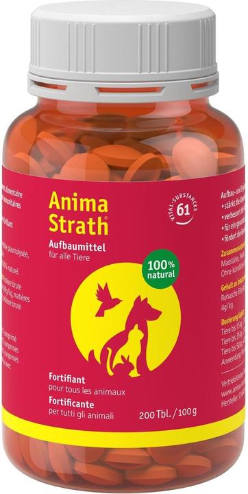 Actual product image Anima-Strath Build-up tablets 200 pieces (Junior, Senior, Adult, 200 pcs., 130 g)