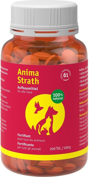 Anima-Strath Aufbaumittel Tabletten 200 Stück (Junior, Senior, Adult, 200 Stk., 130 g)