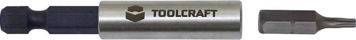 Productafbeelding Toolcraft Bithouder 6.3 mm (1/4″) met magneet (6,3 mm)