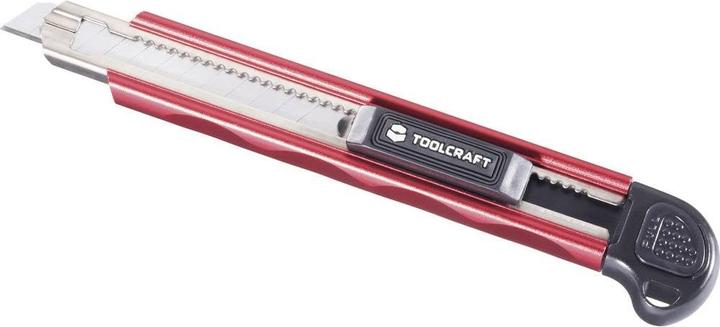 Immagine prodotto Toolcraft Coltello da taglio da 9 mm in alluminio (Taglierini)