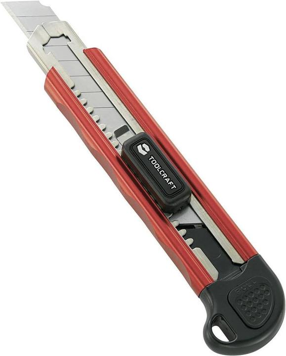 Immagine prodotto Toolcraft Coltello da taglio da 9 mm in alluminio (Taglierini)