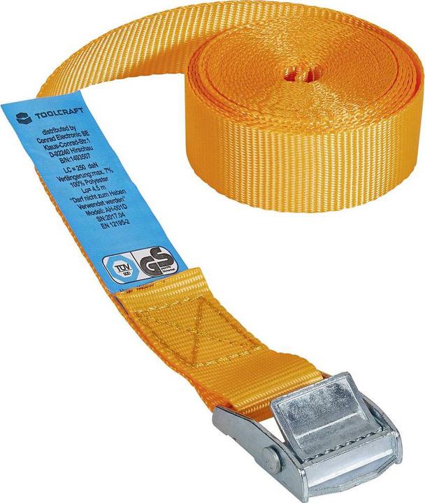 Actual product image Toolcraft Tension strap with clamp fastener