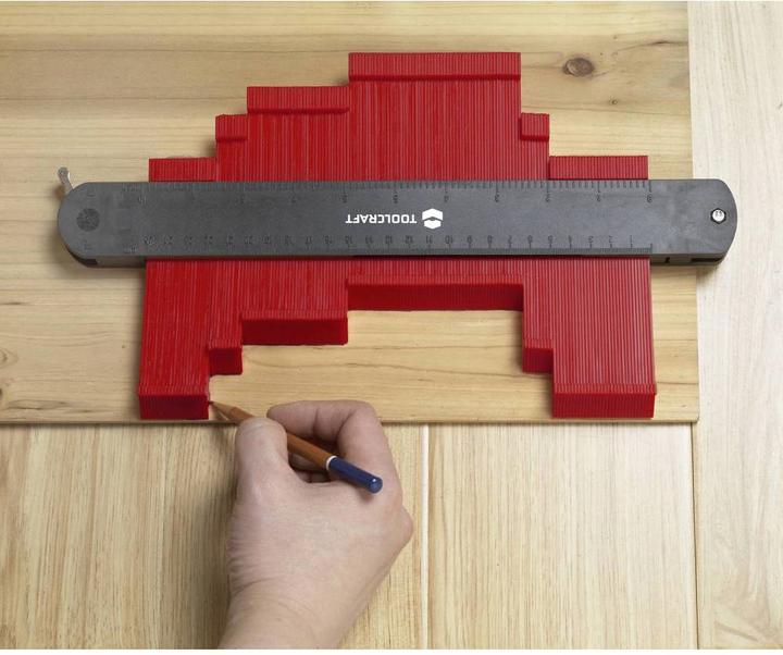 Immagine prodotto Toolcraft Sagoma 250 e 120 mm (25 cm)