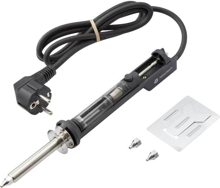 Actual product image Toolcraft 2-in-1 desoldering iron, 230 V 30 W, max. 440 °C