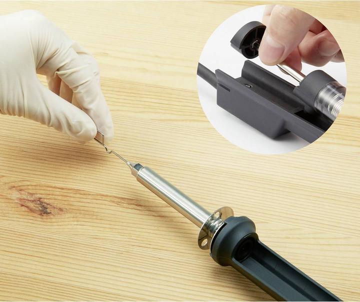 Actual product image Toolcraft 2-in-1 desoldering iron, 230 V 30 W, max. 440 °C