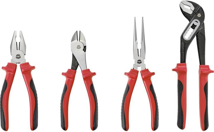 Toolcraft Profi-Werkstatt-Zangen-Set 4tlg (282 mm)