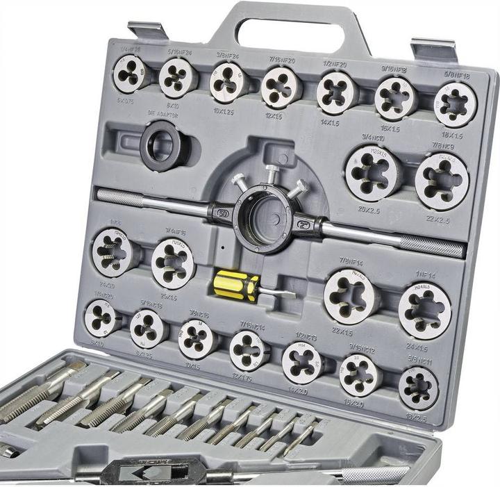 Immagine prodotto Toolcraft Set di matrici e rubinetti