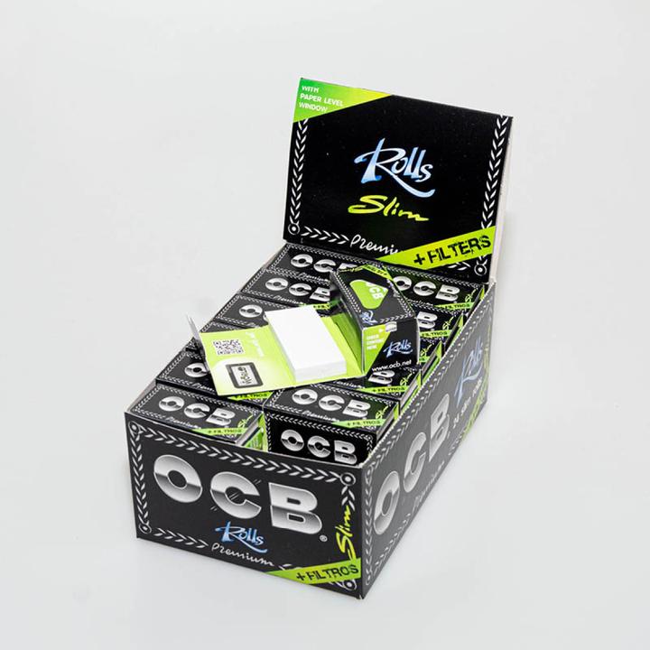 OCB black Slim Rolls mit Filter Box