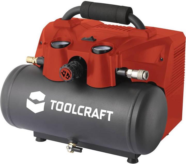 Actual product image Toolcraft Akku-Druckluft-Kompressor AP-1200 (8 bar, 6 l)